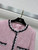Chanel Women Wool tweed single-breasted jacket C62322