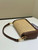 Fendi 8BR600 Baguette Brown and Natural raffia bag 8666L