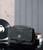 Chanel A90090 Flap Bag Vintage Black Suede Silver