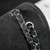 Chanel A90090 Flap Bag Vintage Black Suede Silver