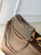 LV M25816 Louis Vuitton Pochette Liv Bag Smoke Gray
