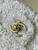 Chanel As6171 20CM Mini Flap Bag 25B White Sequin