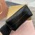 MiuMiu 5NE841 Naplak Patent Leather Pouch Bag Black