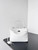 Balenciaga 7954562 Rodeo Handbag Mini in White smooth calfskin aged-Silver