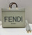 Fendi 8BH386 Sunshine Medium Bag Light Green leather shopper 8266S