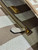 Fendi 8BR600 Baguette Medium bag Brown denim-effect FF jacquard bag