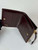 Prada 1ML050 Small leather wallet Wine red