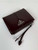 Prada 1ML050 Small leather wallet Wine red