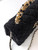 Chanel AP4976 Clutch With Chain Tweed  Imitation Pearls & Gold-Tone Metal  Black