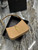 YSL LE5À7 Hobo Bag In Smooth Leather 657228 Apricot