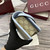 Gucci GG Emblem wallet with leather strap 820688 Biege & Blue