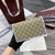 Gucci GG Emblem wallet with leather strap 820688 Biege & Blue