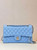 Chanel A01112 Flap Classic 11.12 Handbag Calfskin Gold Light Blue