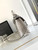 LV M84714 Louis Vuitton Crocodile pattern MM White &Gray