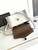LV M84714 Louis Vuitton Crocodile pattern MM White &Gray