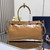 Prada 1BA433 Large Leather Handbag Brown