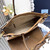 Prada 1BA433 Large Leather Handbag Brown