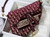 Dior S5632 Saddle Flat Belt Pouch M928 Red - Voguebags