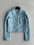 Chanel Women Blue tweed jacket and skirt set C62324