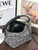 Loewe B906Q63X04 Small Cubi Crossbody bag Black and white