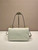 Prada Soft Sound medium leather shoulder bag 1BN023 White