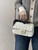 Chanel AS5875 Mini Flap Bag with Top Handle White & Black