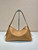 Prada 1BC228 Prada Aimèe Large leather shoulder bag Brown