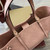 Gucci 847455 GG Emblem Large tote bag Pink