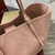 Gucci 847455 GG Emblem Large tote bag Pink