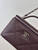 Chanel AP4933 25K Long Vanity with Chain Grained Shiny Calfskin Silver Dark Brown