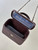 Chanel AP4933 25K Long Vanity with Chain Grained Shiny Calfskin Silver Dark Brown