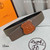 Hermes H010636UK89 On the Road belt buckle & Cache-Tout leather strap 38 mm H88005