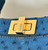 Fendi 8BN244 Peekaboo Iconic Mini Blue Ostrich Leather 66806 Bag