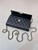 Chanel AP3238 Phone Holder with Chain Grained Shiny Calfskin Black