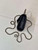 Chanel AP3238 Phone Holder with Chain Grained Shiny Calfskin Black