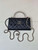 Chanel AP3238 Phone Holder with Chain Grained Shiny Calfskin Black