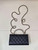 Chanel AP3238 Phone Holder with Chain Grained Shiny Calfskin Black