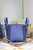 Dior Medium Signature Bucket Bag Lake Blue Dior Oblique Jacquard and Smooth Calfskin