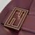 Fendi 8BS105ABVEF0K7E Mamma Baguette Small Wine Red nappa leather bag 8677S