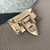 Valentino 0055 GARAVANI Rockstud Small Poudre Leather Tote Bag Gray