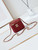Chanel AP4302 Mini Clutch Embossed Rhinestone with Chain Vanity Box bag Red