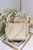 Dior Medium Signature Bucket Bag Grained Calfskin M2841 Light Yellow