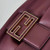 Fendi 8BR833AQ0DF1SK5 Mamma Baguette Medium Wine Red nappa leather bag 8677M