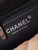 Chanel AS4416 Printed Denim & Ruthenium-Finish Metal Black & Gray