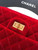 Chanel 20CM Mini Flap Bag 25A Velvet Red AS1116