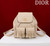 Dior Medium Dior Caro Backpack Apricot Macrocannage Lambskin M6301