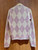 Gucci Women Diamond jacquard gold-thread knitted cardigan  G11105