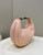 Fendi 8BR799 Fendigraphy Medium Pink laminated leather bag