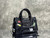 Balenciaga 8414582 Women Le City First Bag in Black Arena Storico lambskin with LOGO