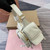 MiuMiu 5BC146 Nappa Leather Pocket Bag White